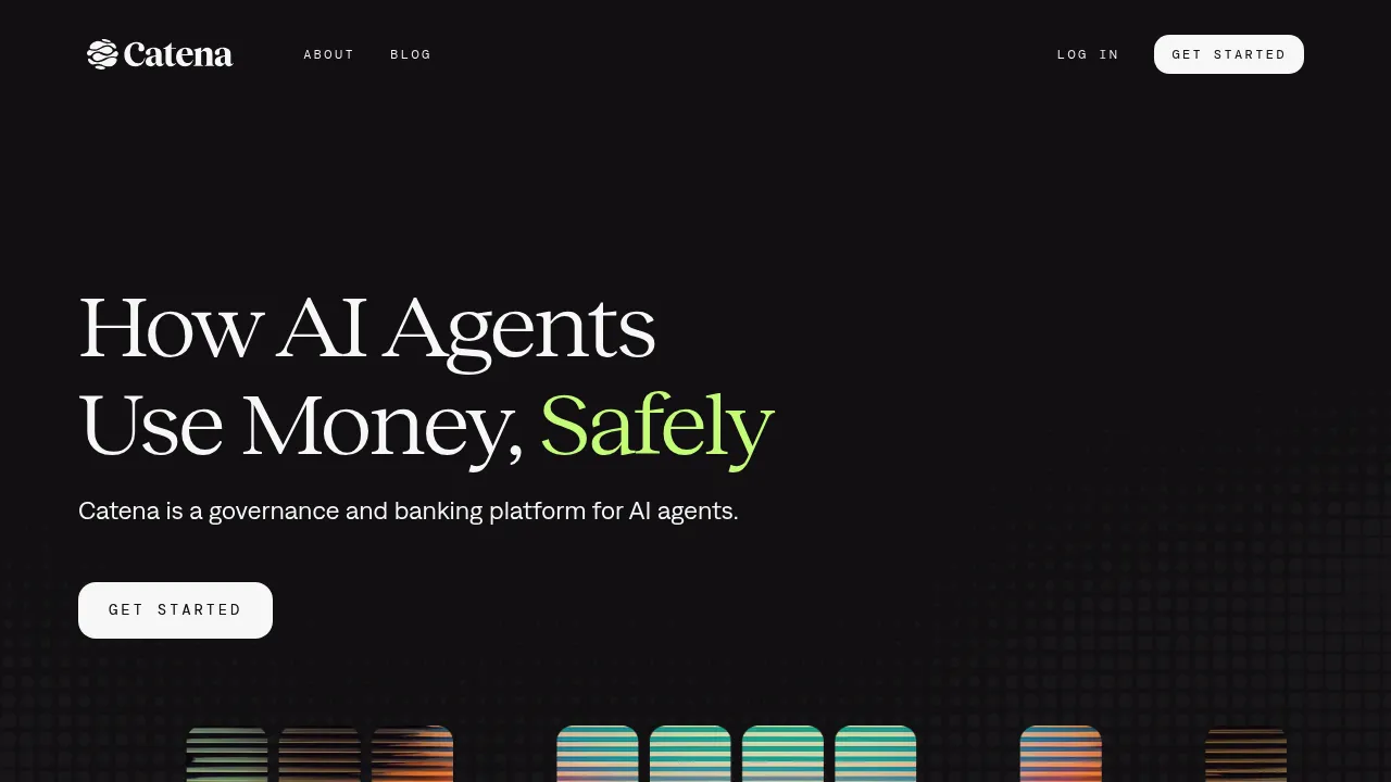 Catena Labs screenshot