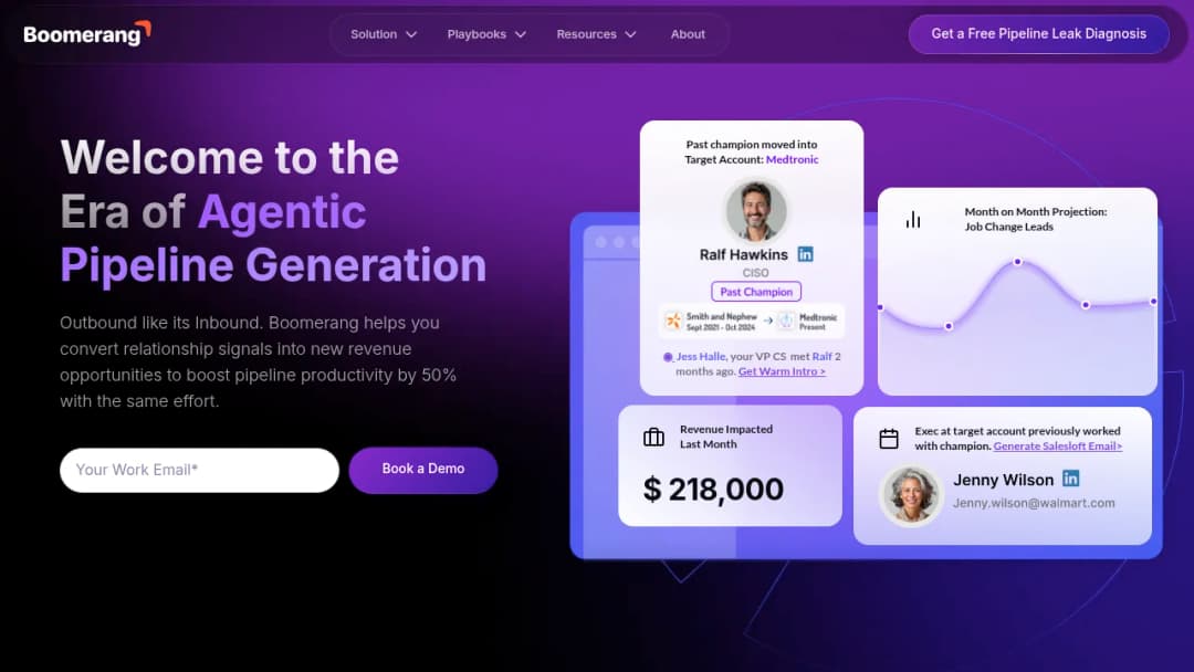 Boomerang screenshot