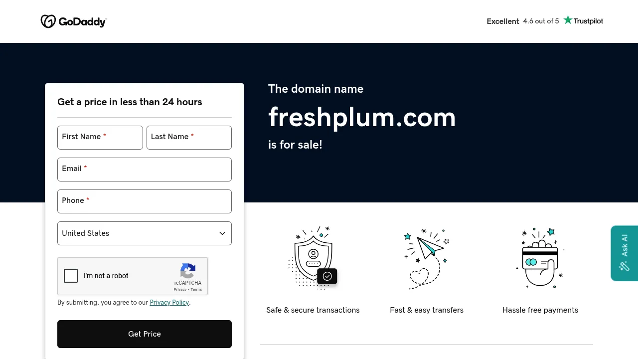 Freshplum screenshot