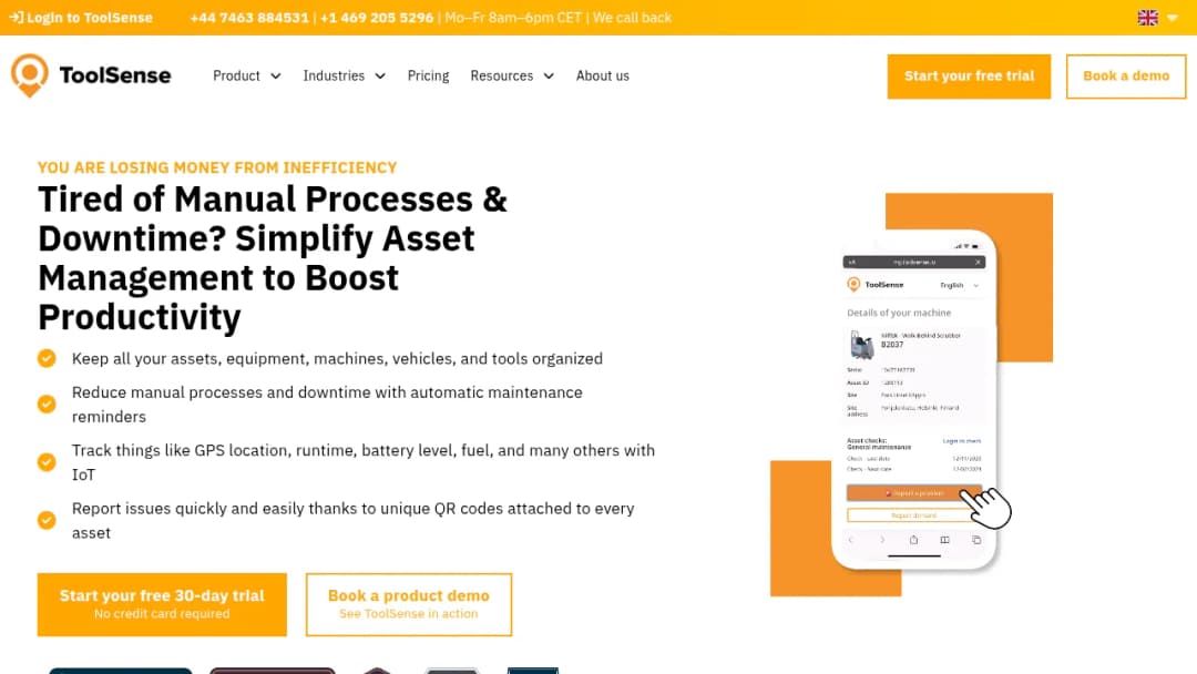 ToolSense screenshot