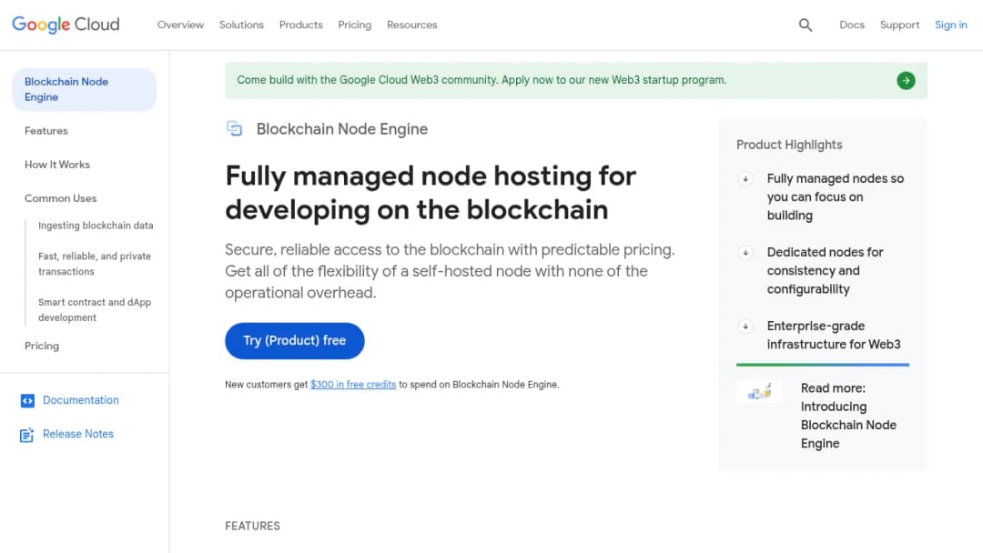 Blockchain Node Engine screenshot