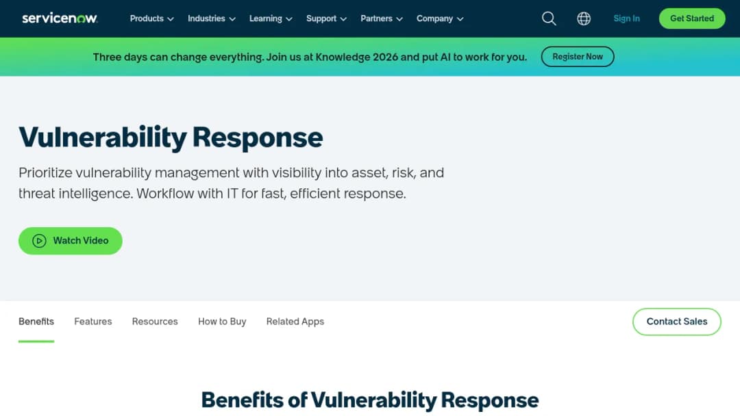 ServiceNow Vulnerability Response | Airframe