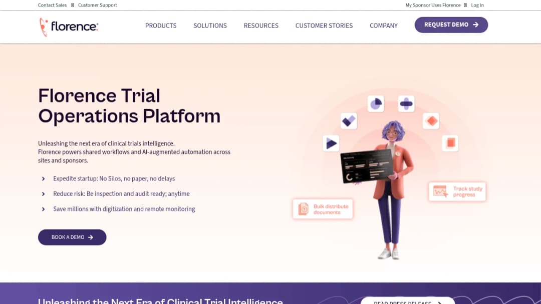 Florence Healthcare screenshot