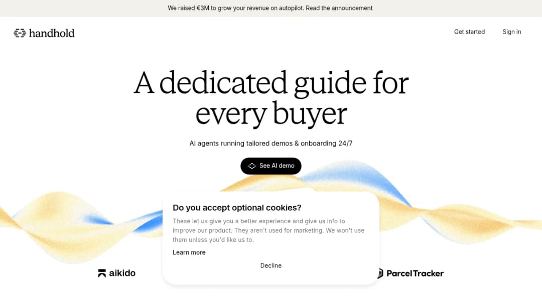 Handhold screenshot