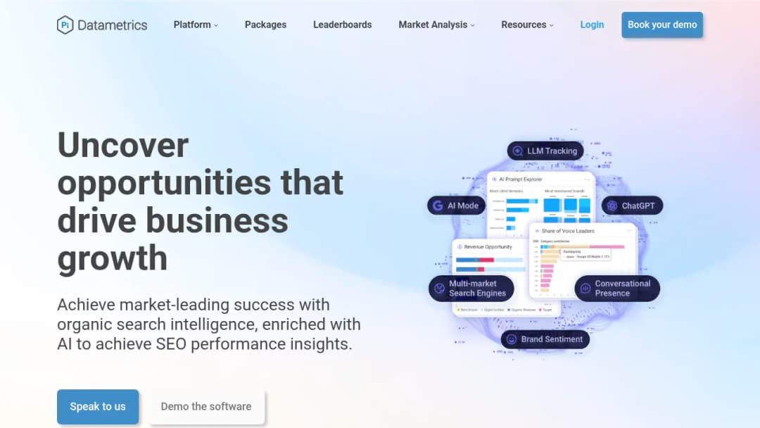 Pi Datametrics screenshot