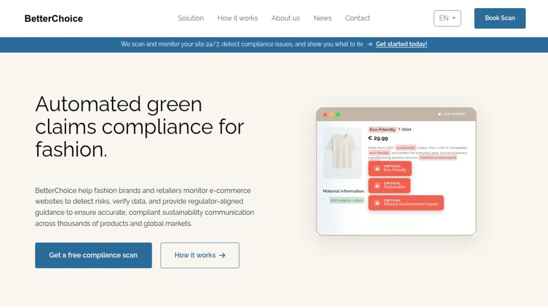 BetterChoice screenshot