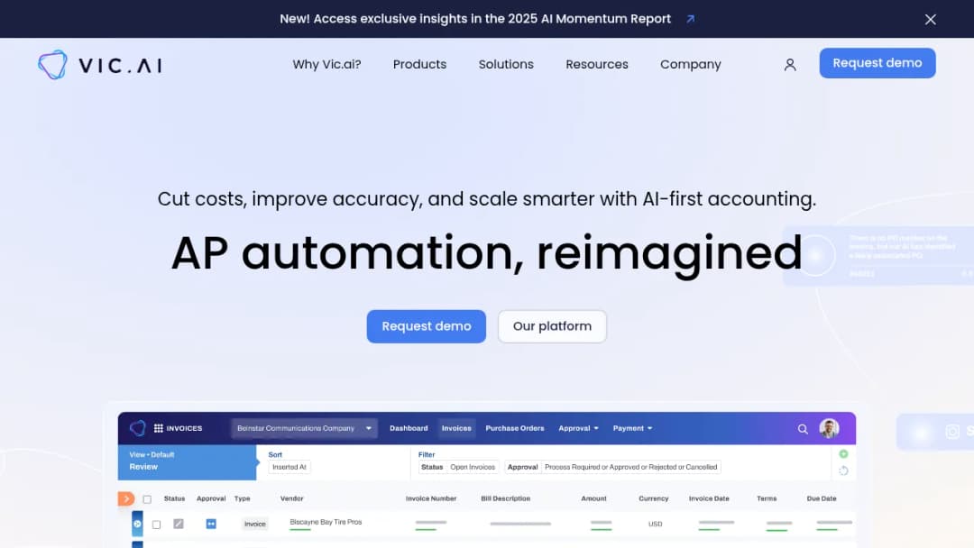 Vic.ai screenshot