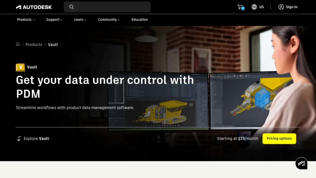Autodesk Vault screenshot