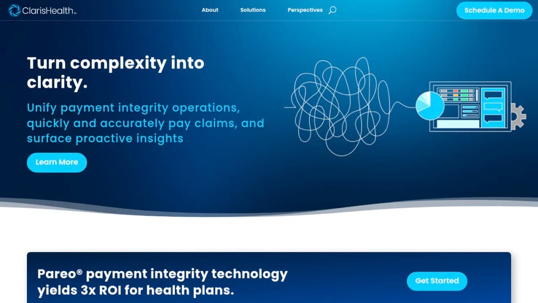 ClarisHealth screenshot