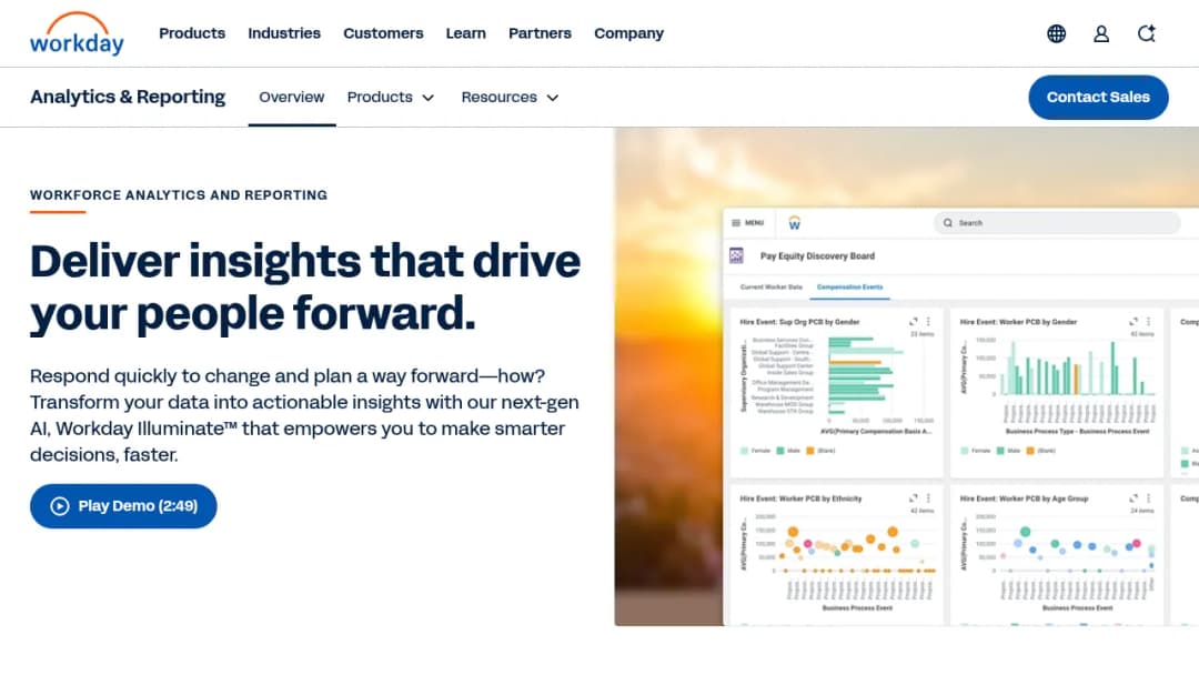 Workday Analytics & Reporting screenshot