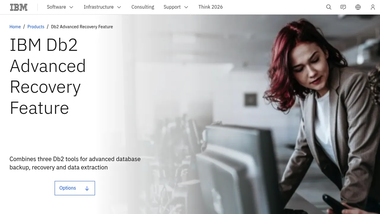 IBM Db2 Advanced Recovery Feature screenshot