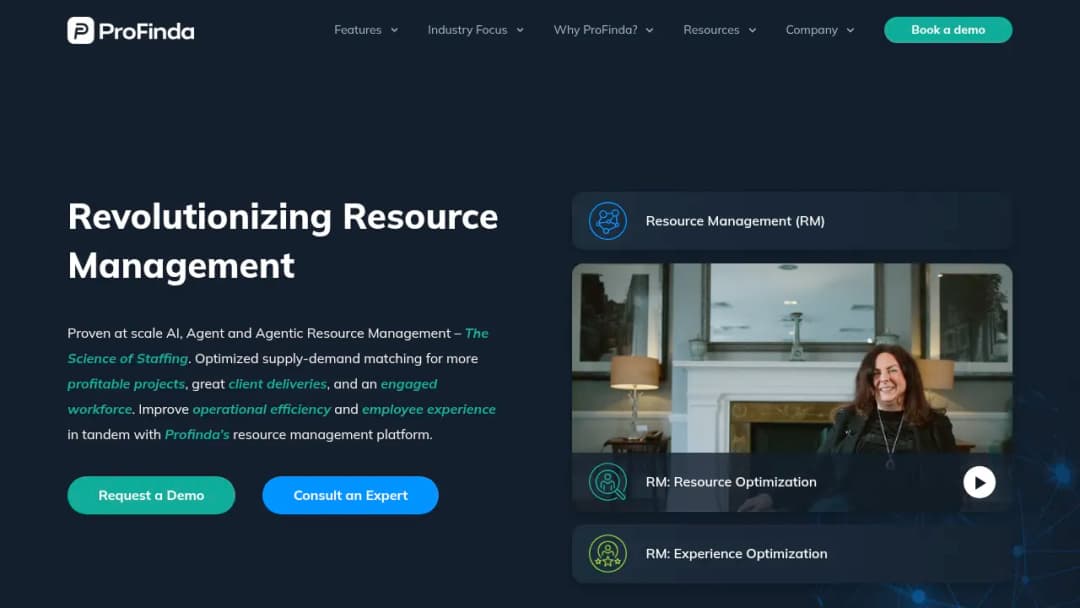 ProFinda screenshot