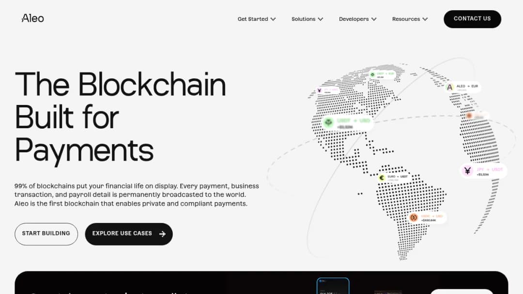 Aleo screenshot