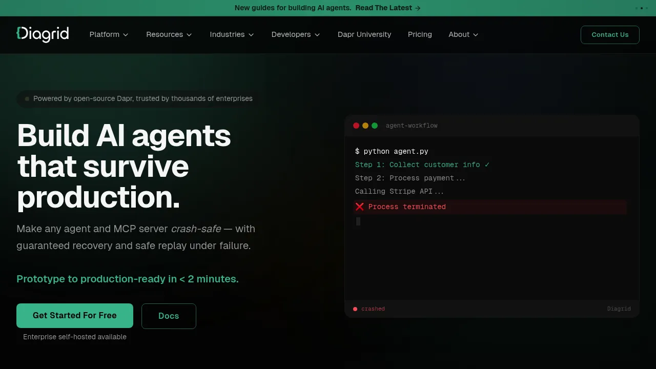Diagrid screenshot