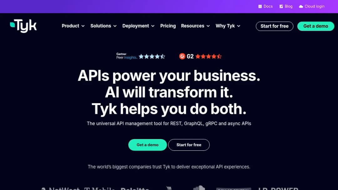 Tyk screenshot