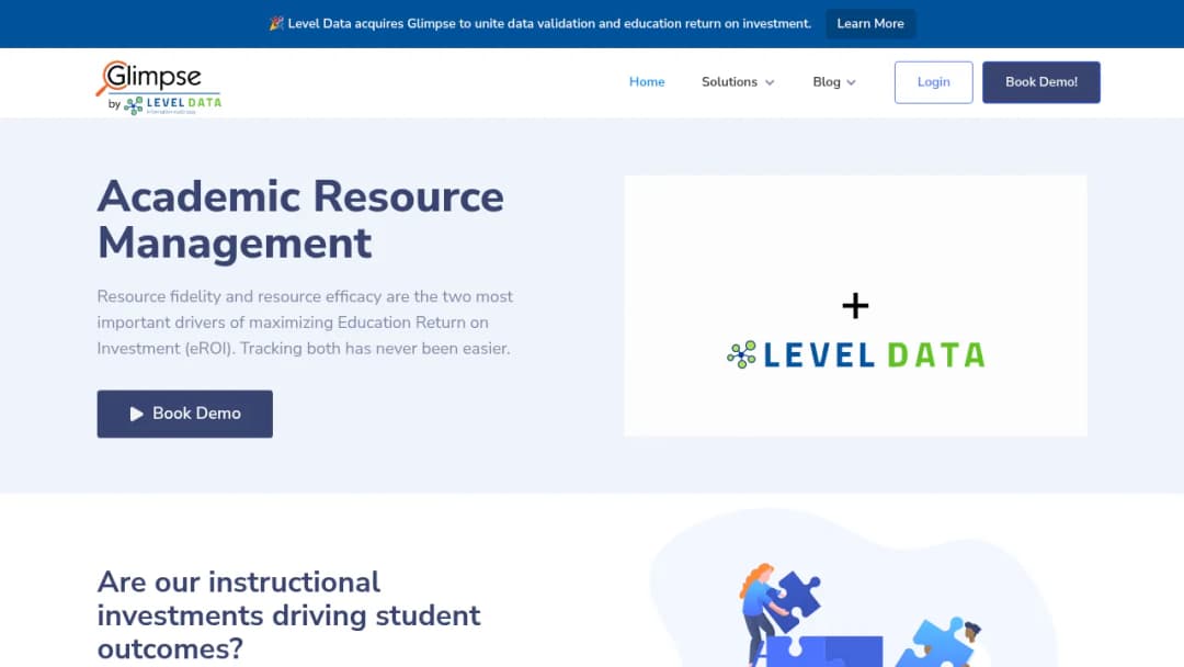 Glimpse K12 screenshot
