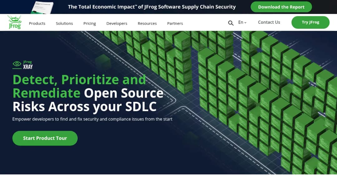JFrog Xray screenshot
