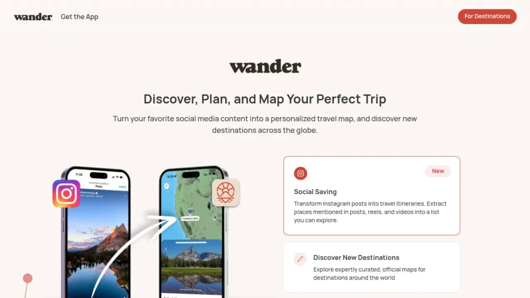 Wander screenshot