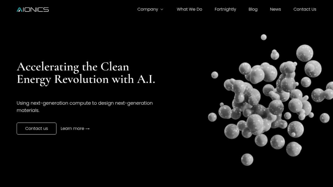 Aionics screenshot