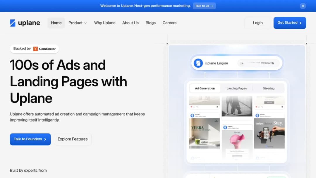 Uplane screenshot