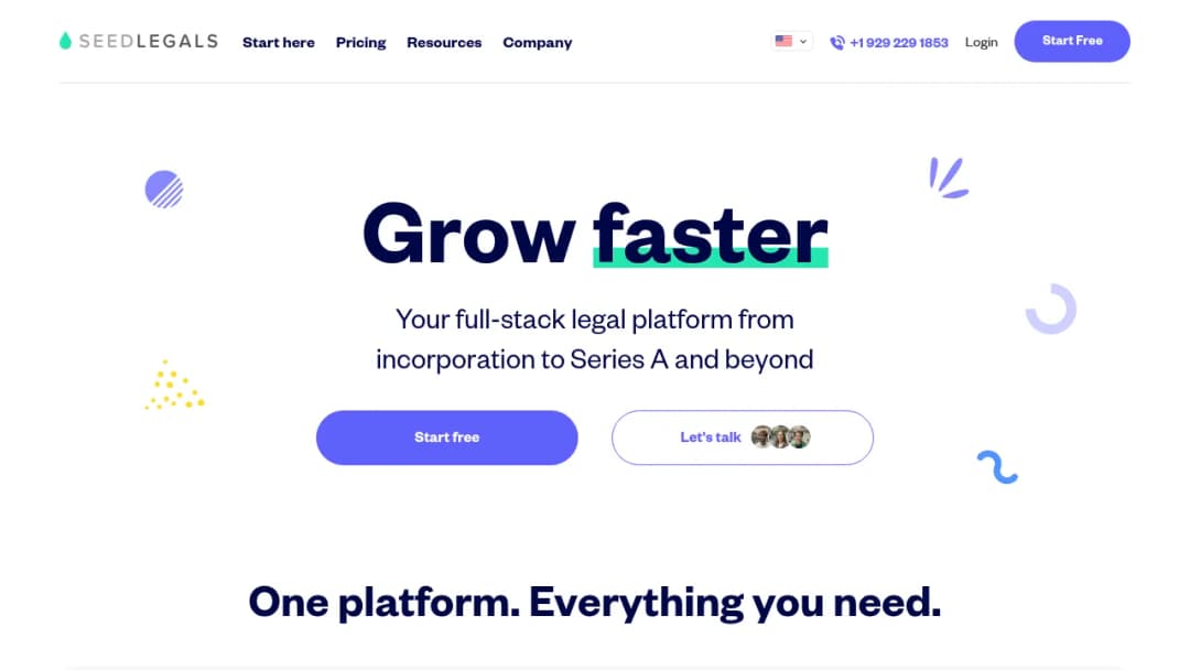 SeedLegals screenshot