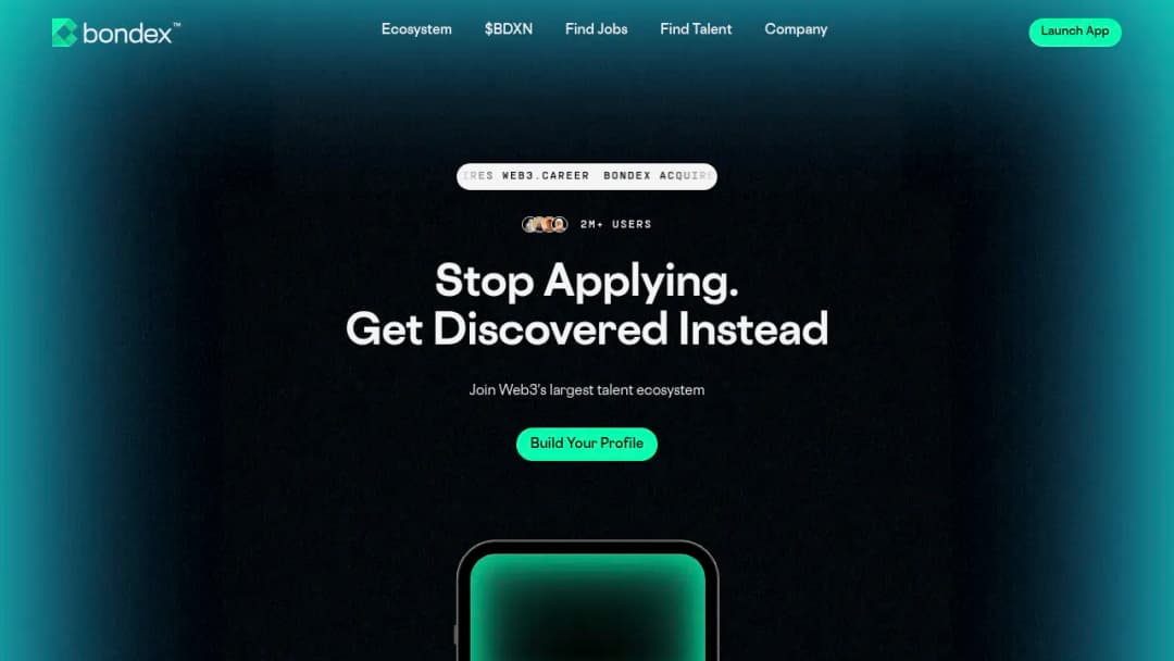Bondex screenshot