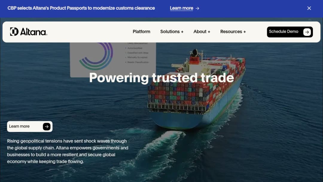 Altana Technologies screenshot
