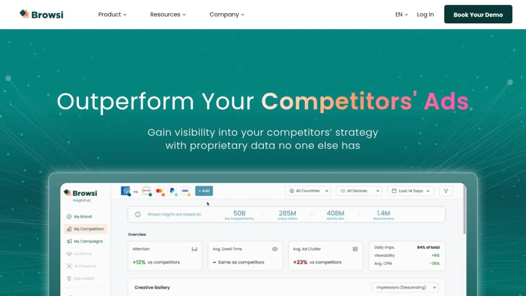 Browsi screenshot