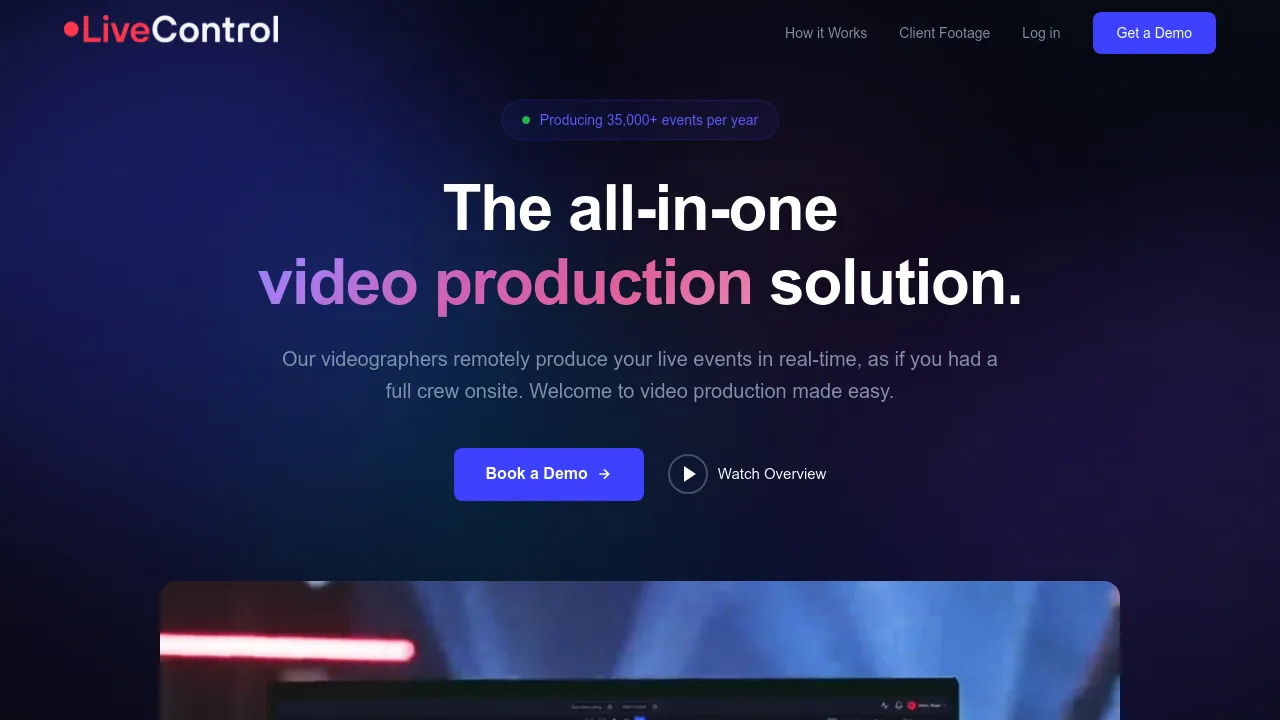 LiveControl screenshot