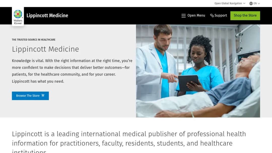 Wolters Kluwer Lippincott® Medicine screenshot