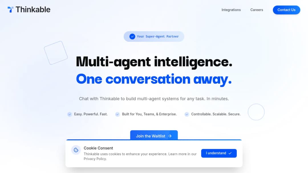 Thinkable AI screenshot