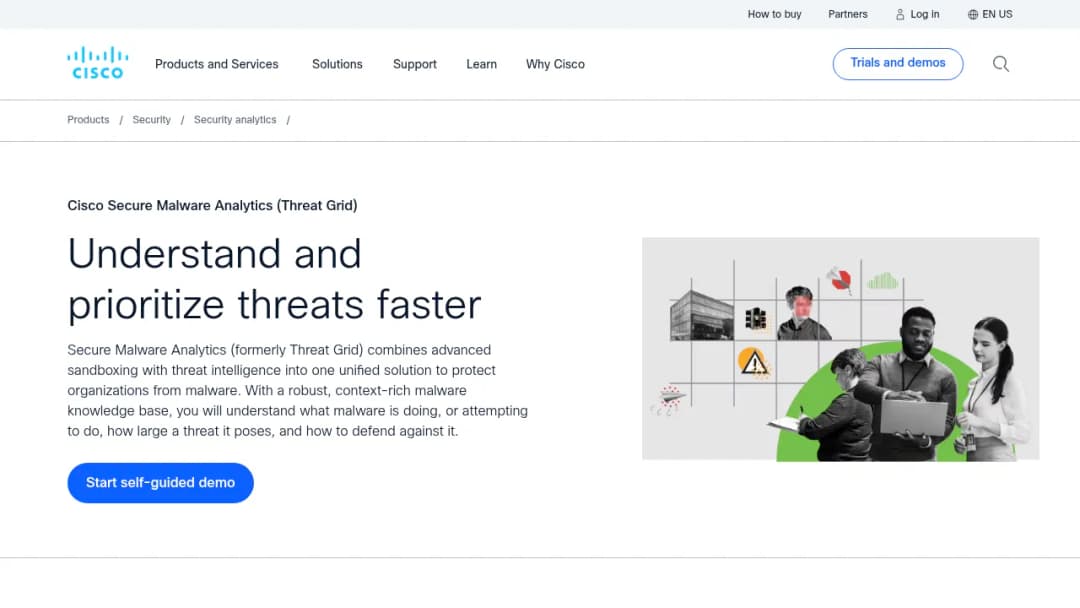 Cisco Secure Malware Analytics Appliances screenshot