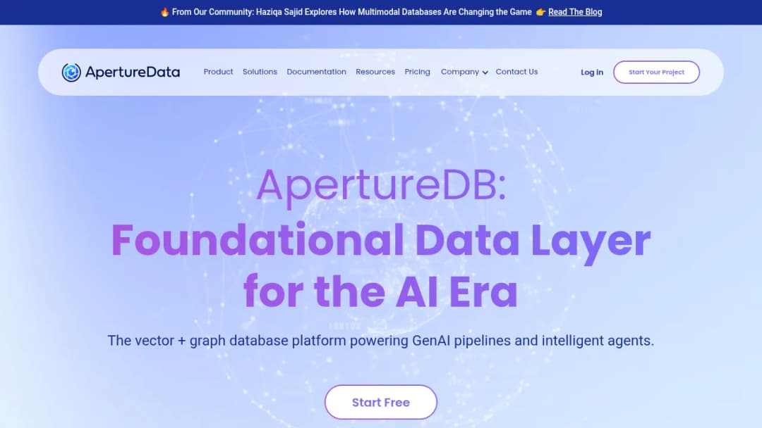 ApertureData screenshot