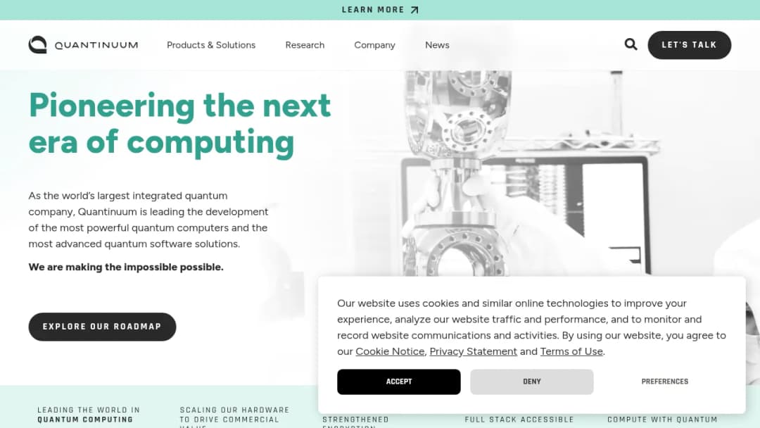 Cambridge Quantum Computing screenshot
