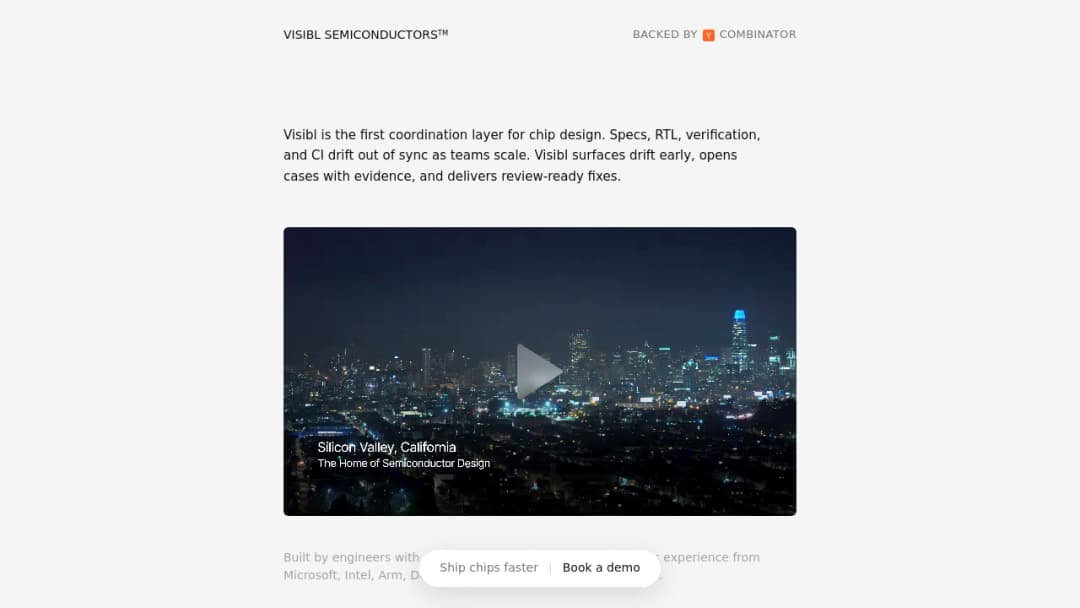 Visibl Semiconductors screenshot