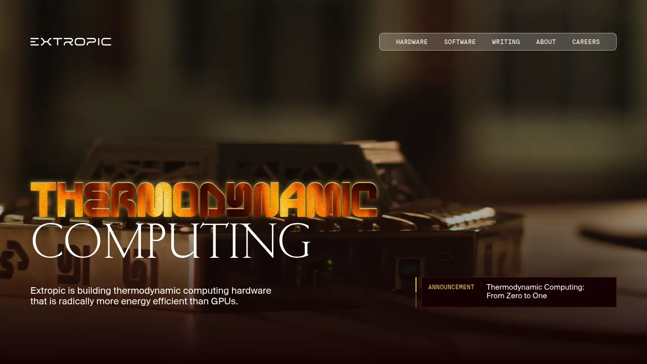 EXTROPIC screenshot