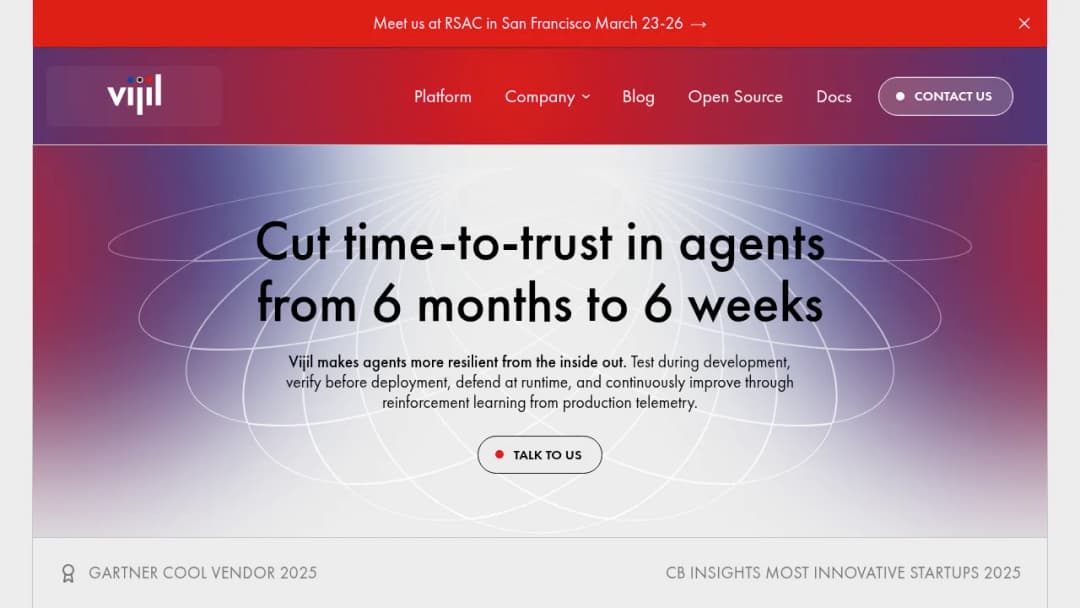 vijil screenshot