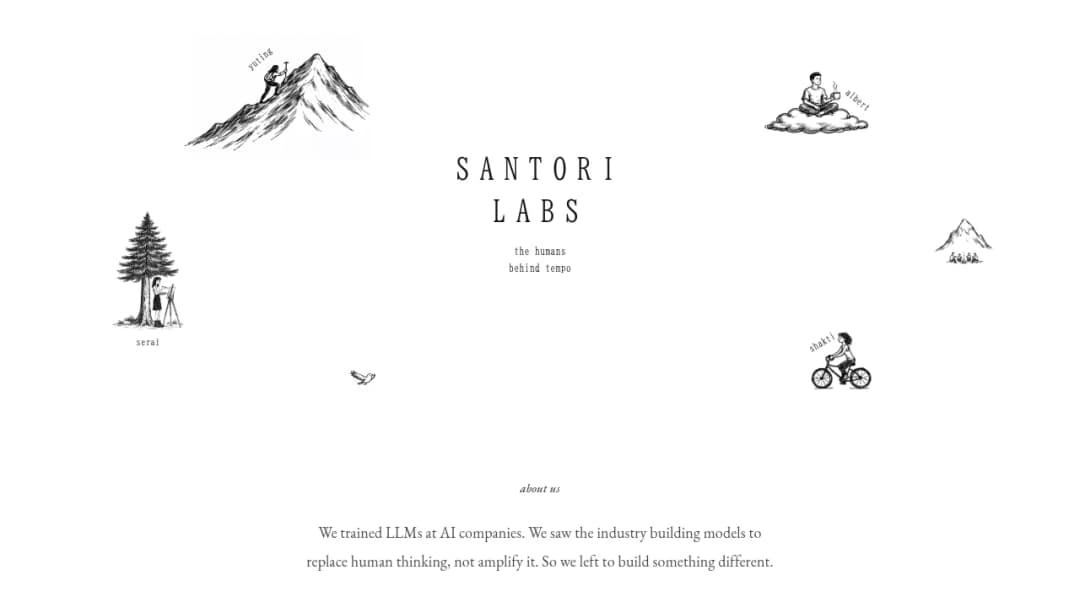 Santori Labs screenshot