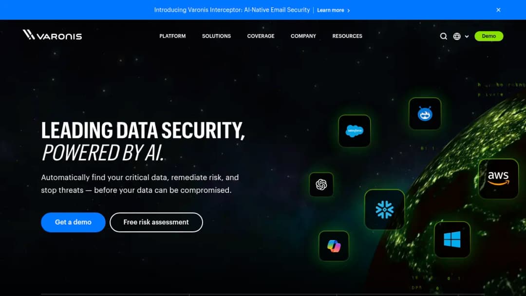 Varonis screenshot