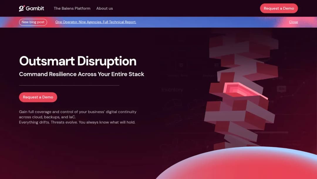 Gambit Security screenshot