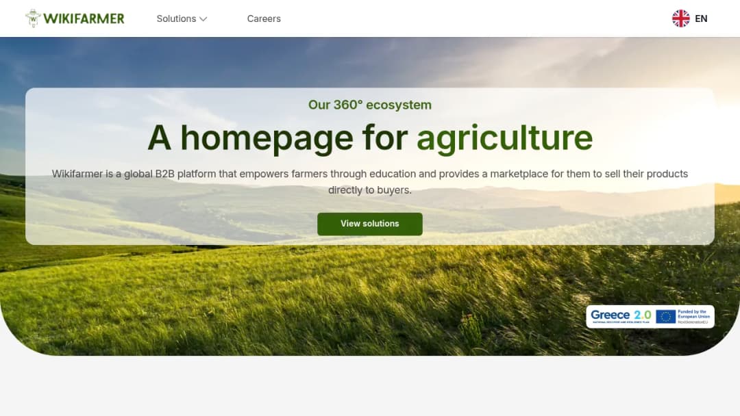 Wikifarmer screenshot