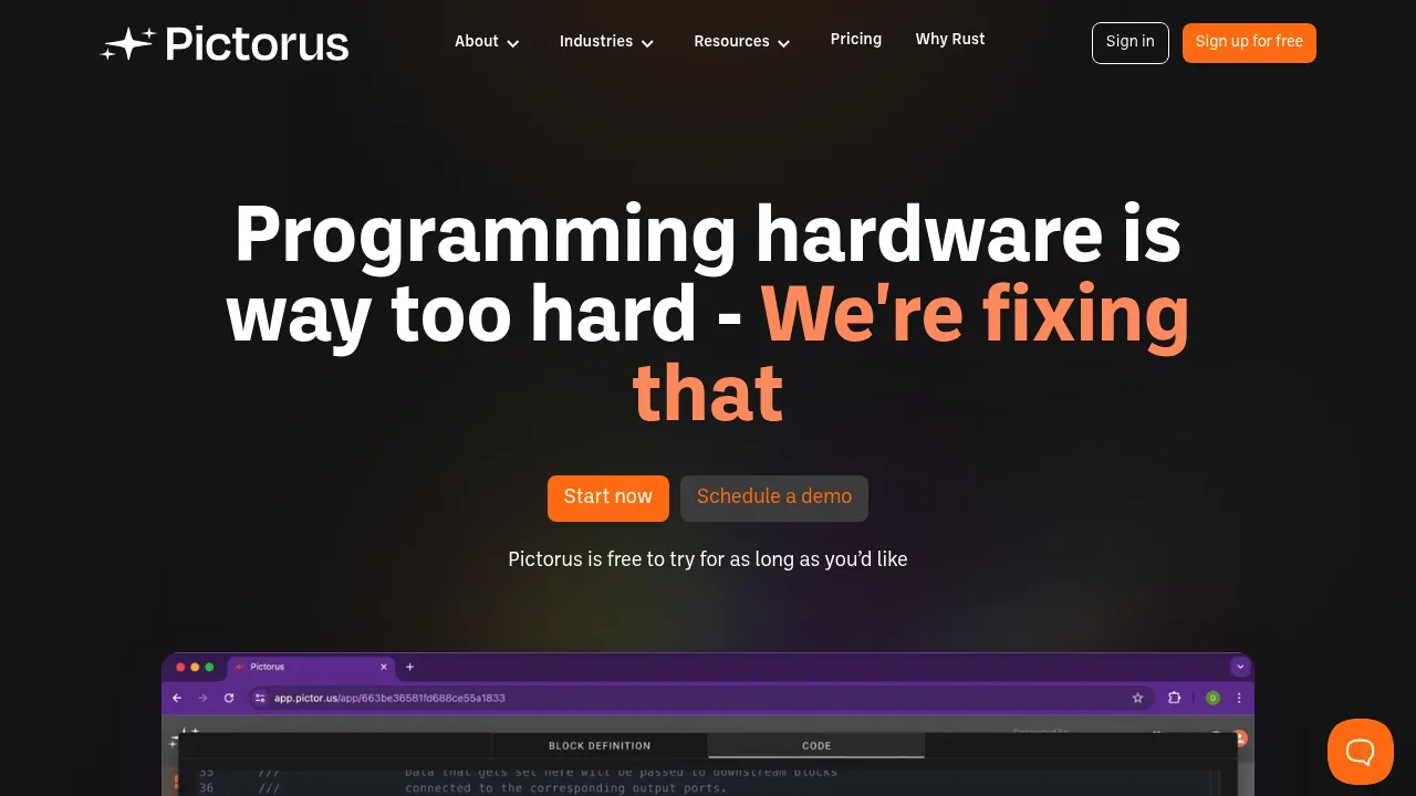 Pictorus screenshot