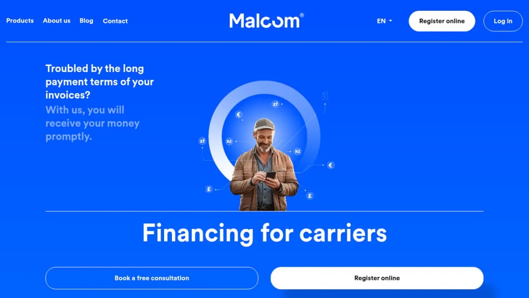 Malcom Finance screenshot