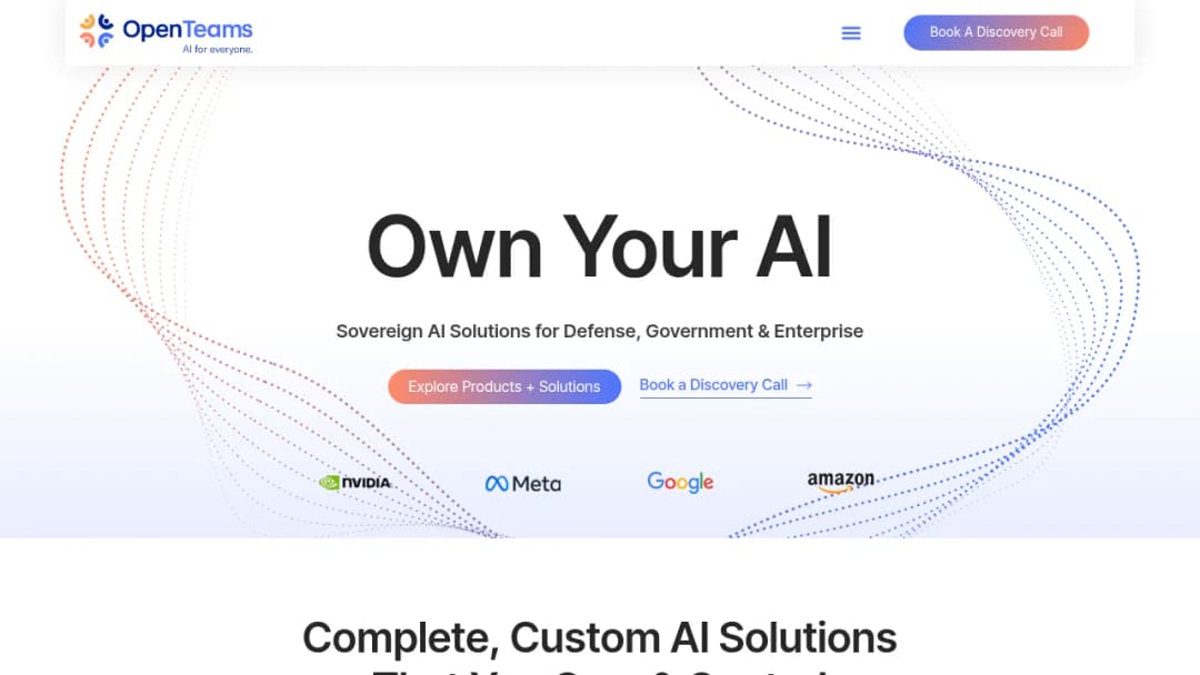 OpenTeams screenshot
