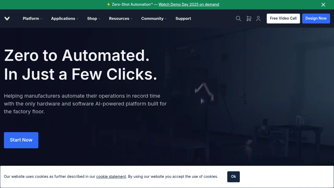 Vention screenshot