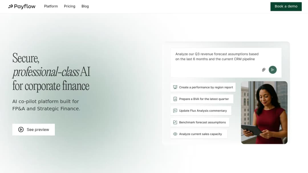 Payflow screenshot
