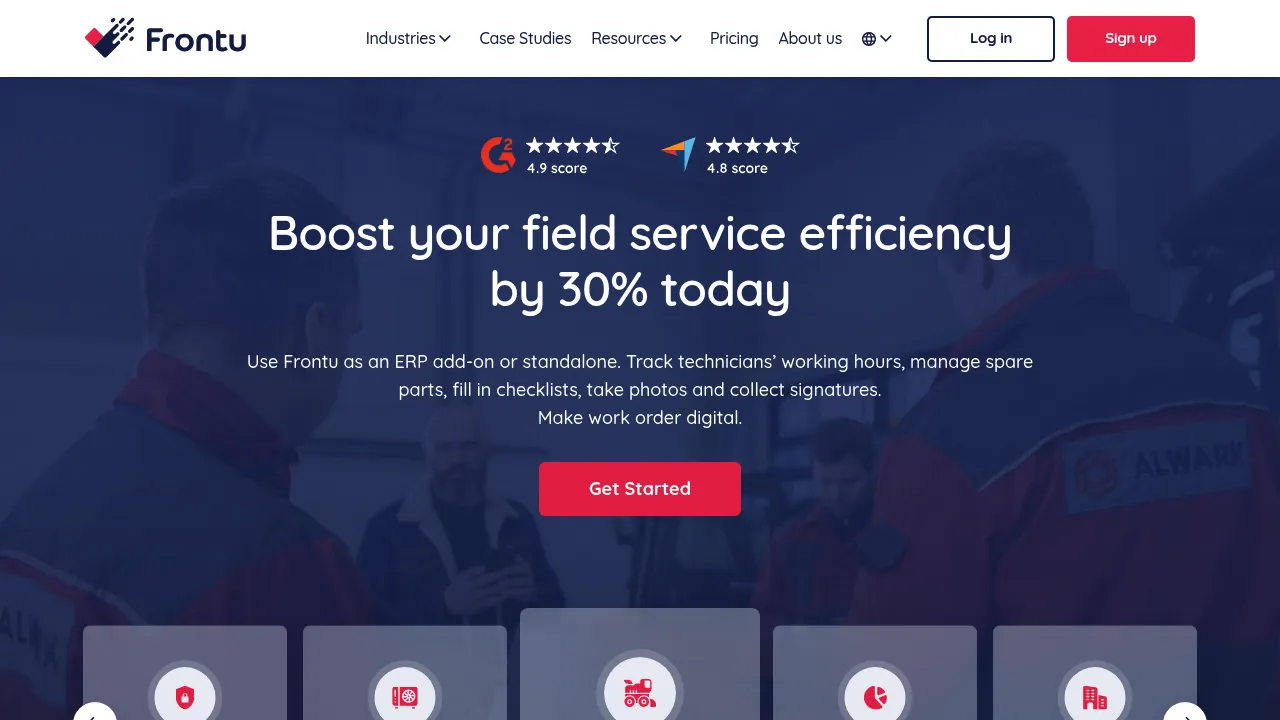 Frontu screenshot