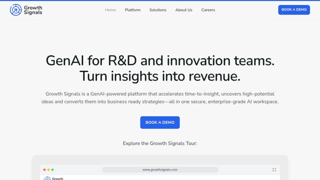 Growth Signals screenshot