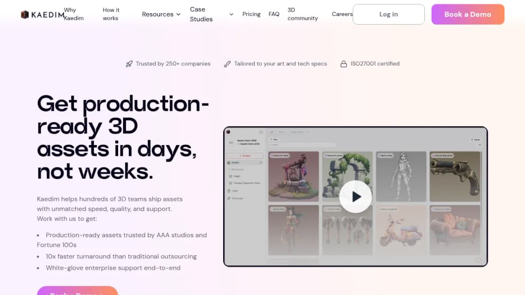 Kaedim screenshot