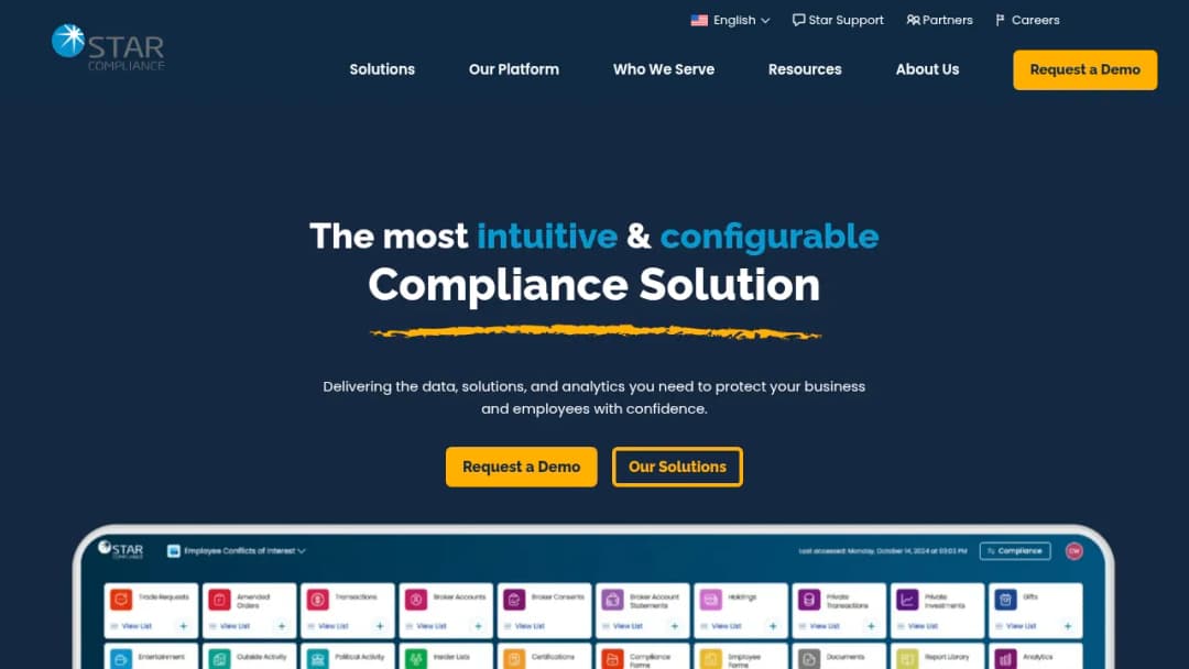 StarCompliance screenshot